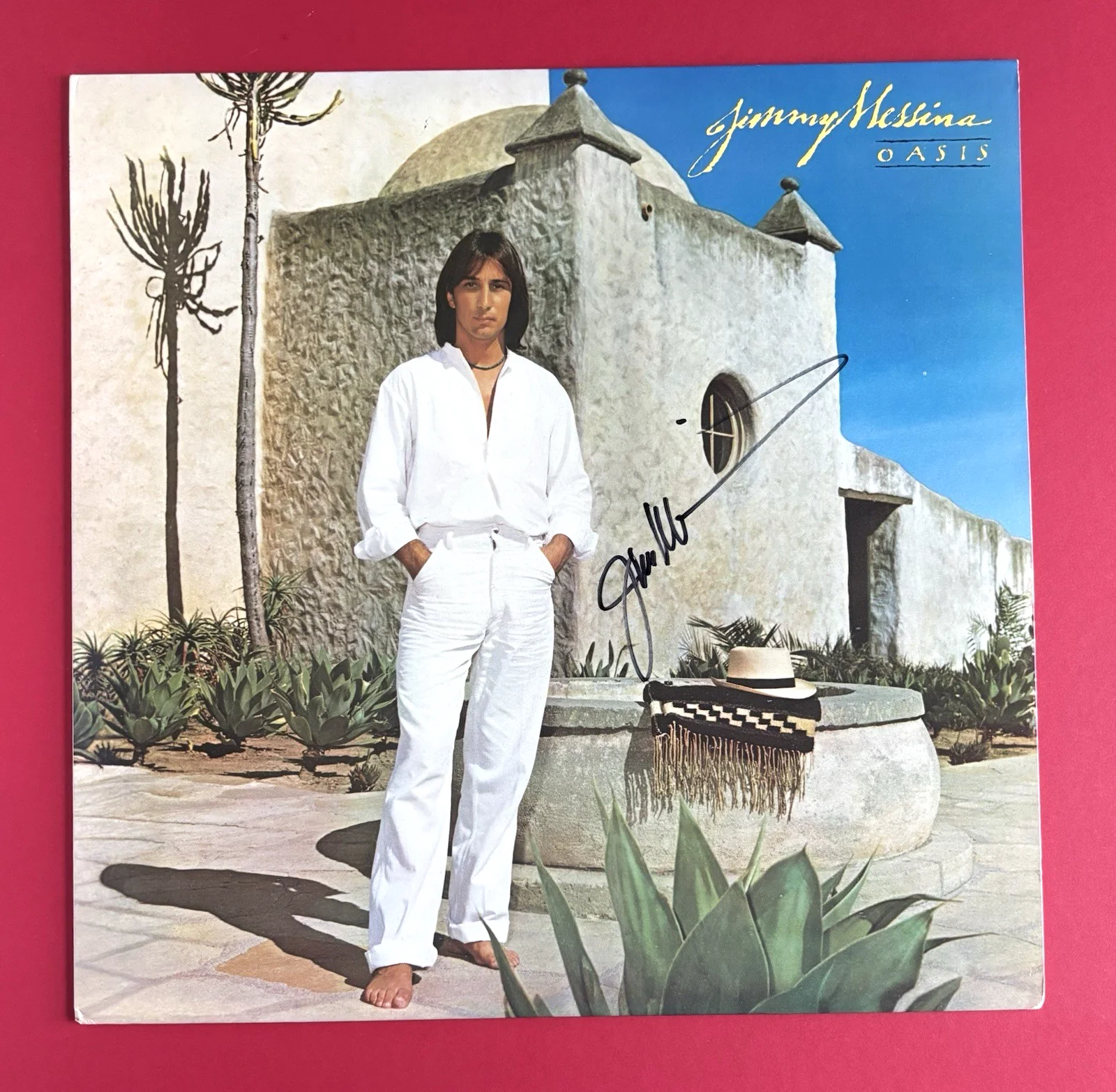 JIM MESSINA Signed OASIS LP Vinyl Album PSA DNA COA Kenny Loggins And, изображение 2