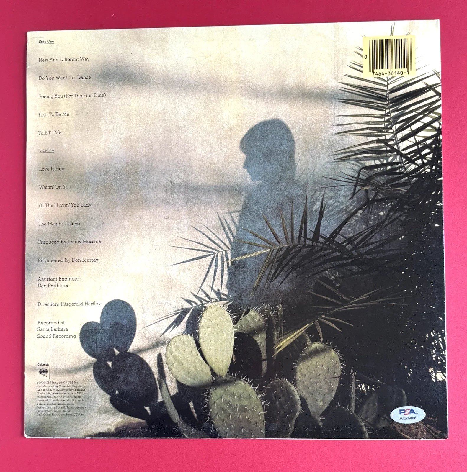 JIM MESSINA Signed OASIS LP Vinyl Album PSA DNA COA Kenny Loggins And, изображение 4