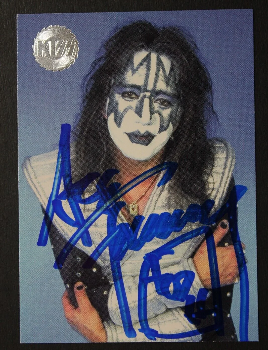 Ace Frehley (d.2025) KISS Autographed 1997 Signed Trading Card SPACE ACE PSA, изображение 3