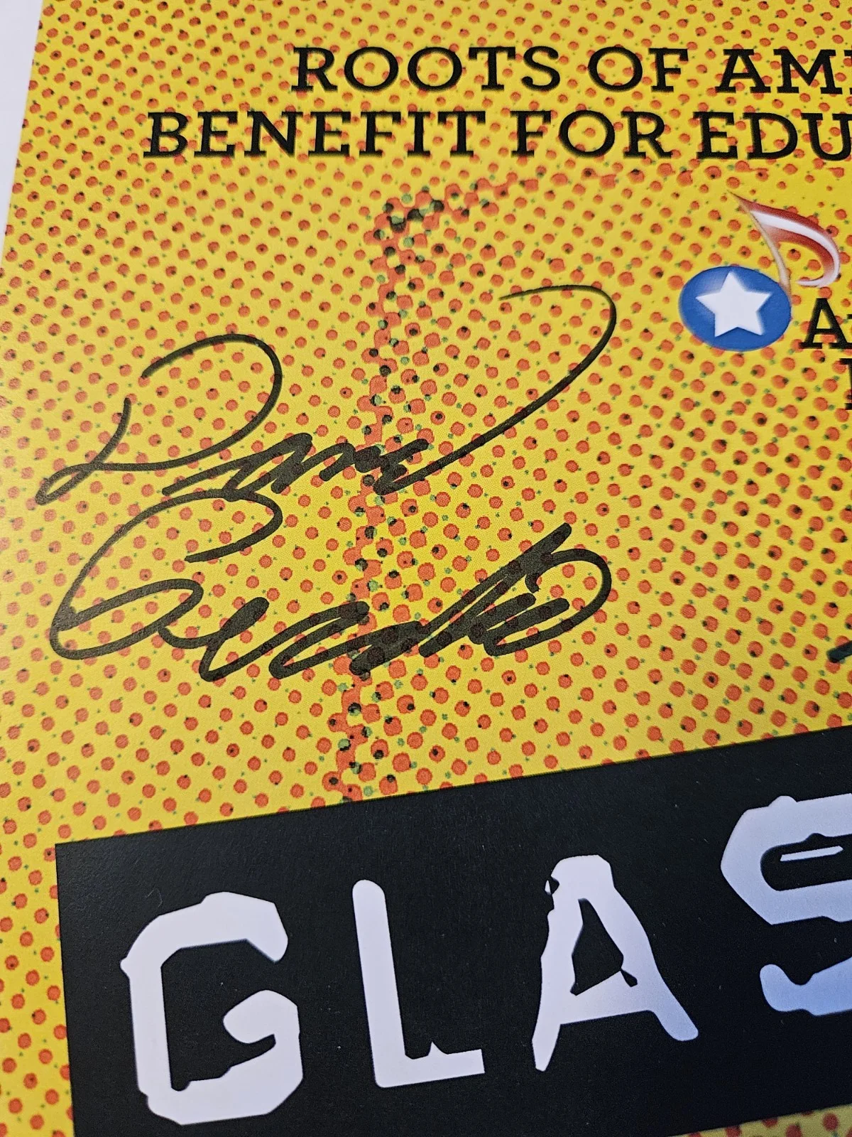 Glass Harp Concert Tour Poster Signed By All 3 Members., изображение 5