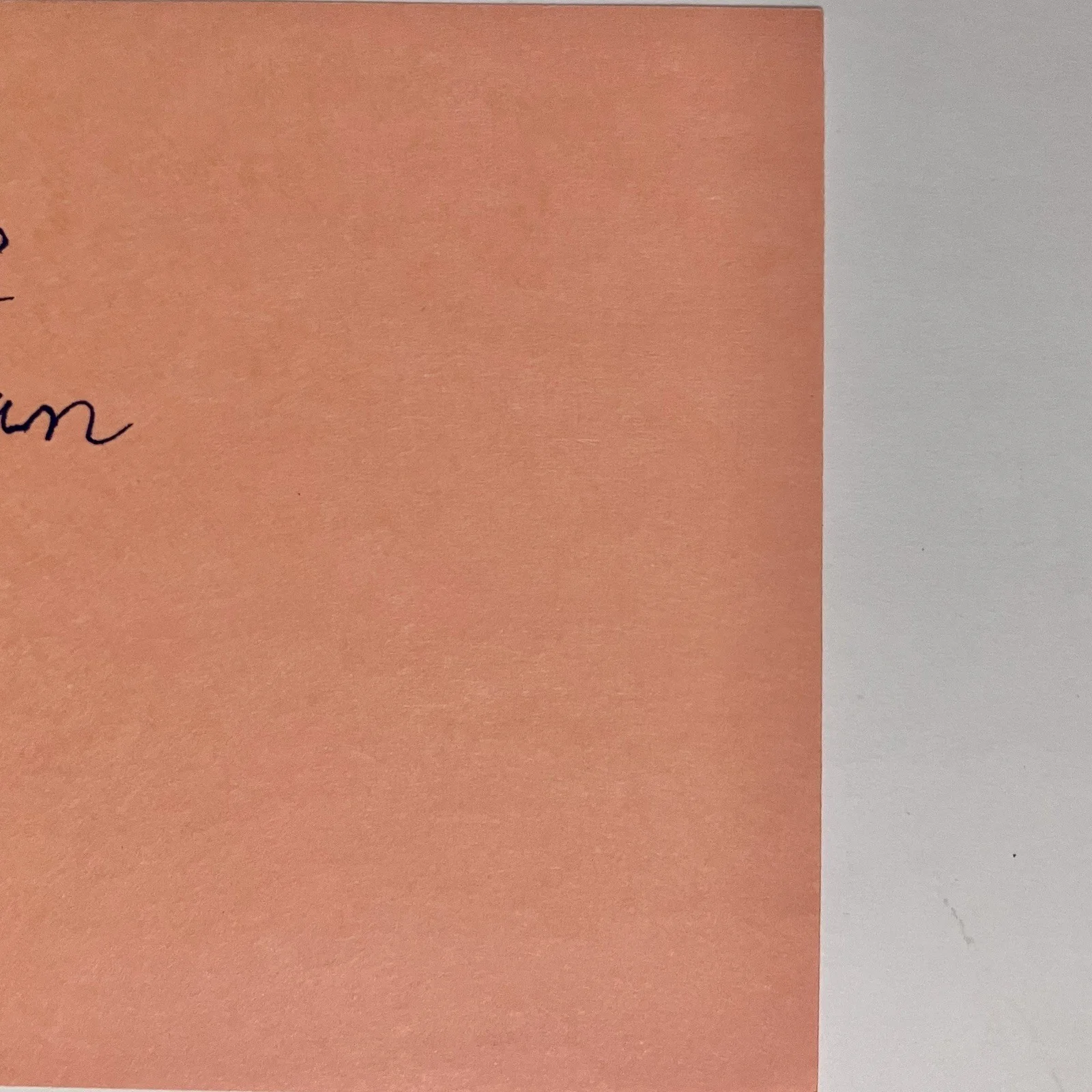 Michael Fishman — MICHAEL FISHMAN Signed 4x6 Card / D.J. on ROSEANNE (1988-1997) / Early Autograph, изображение 5