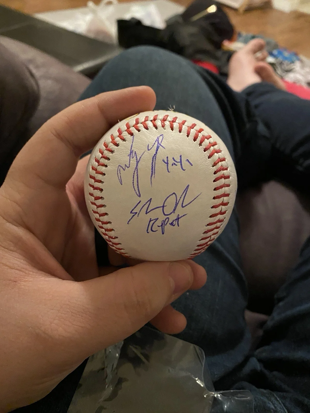 The Sandlot Autographed Baseball Of The Cast, изображение 3