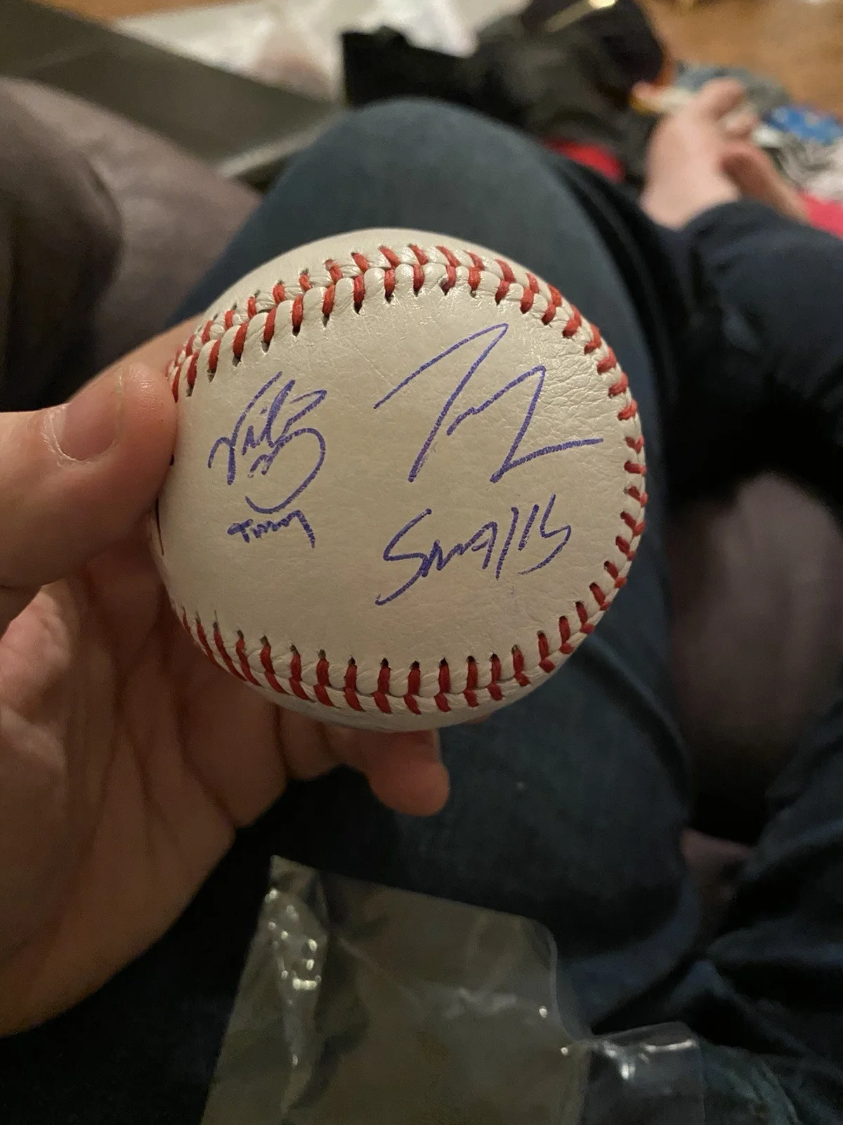 The Sandlot Autographed Baseball Of The Cast, изображение 5