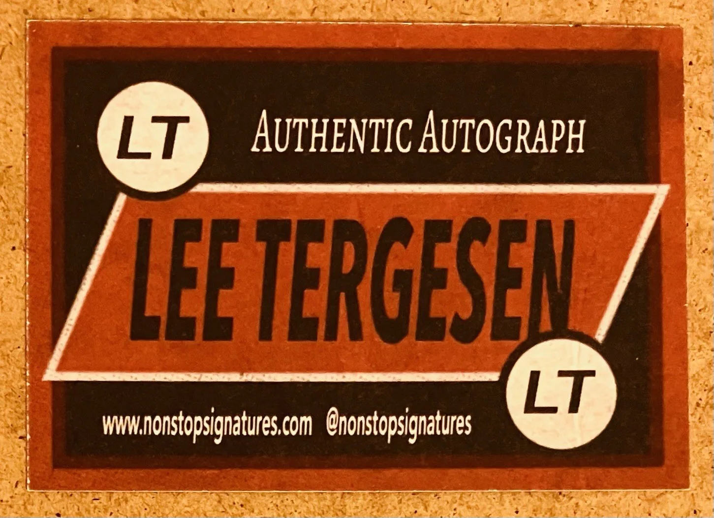 Lee Tergesen — Lee Tergesen Autographed Signed OZ 1/1 Trading Card Tobias/HBO/90s Cult TV/Proof, изображение 3