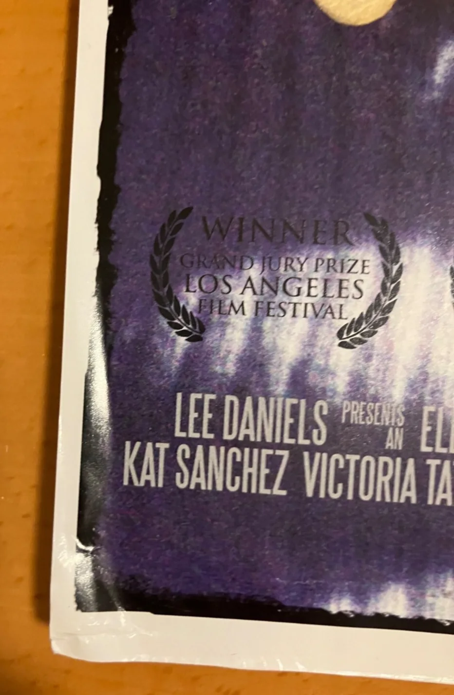 Sean Baker — PRINCE OF BROADWAY POSTER SIGNED BY 4 TIME OSCAR WINNER SEAN BAKER 12 x 18 IN, изображение 3