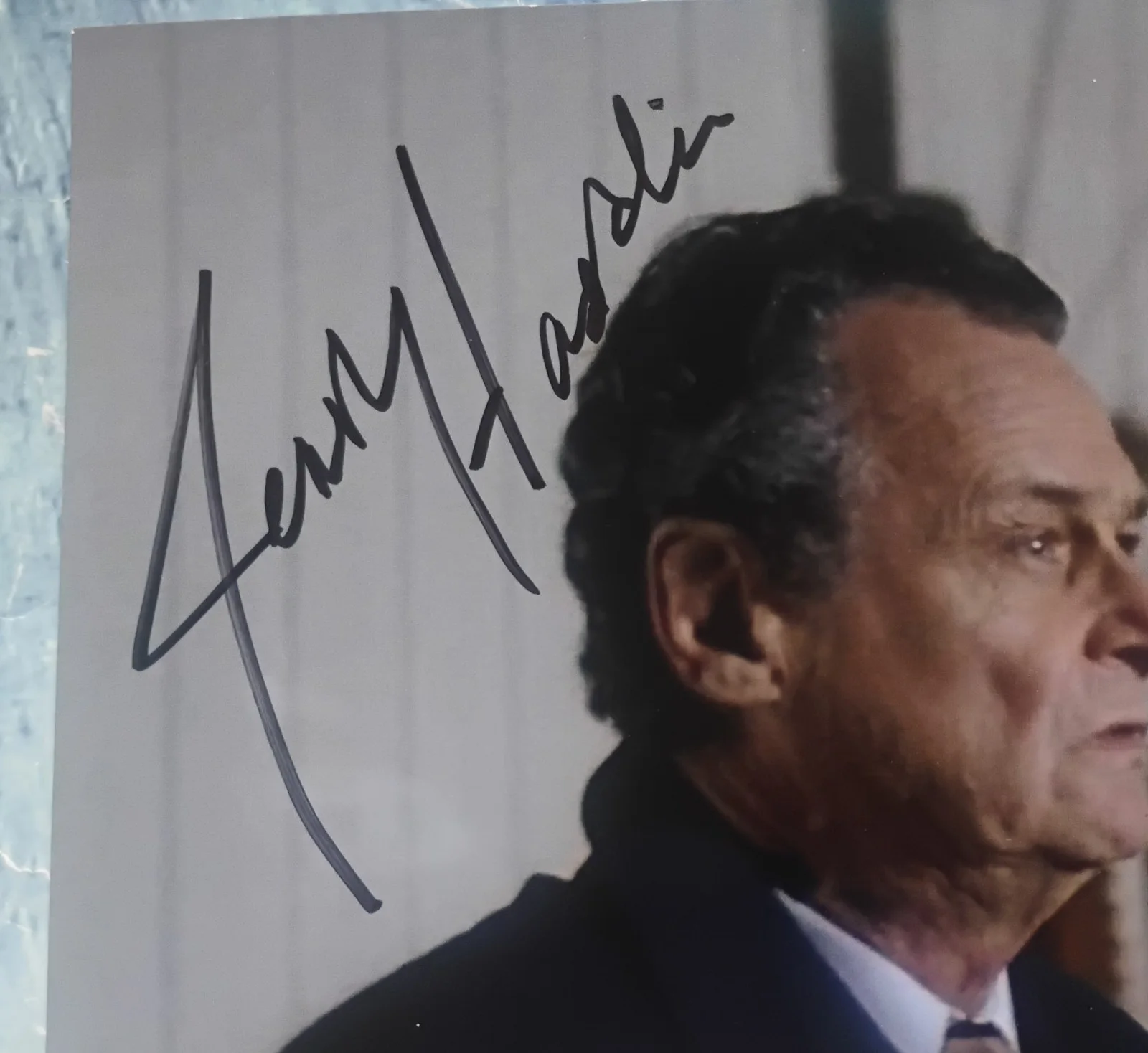 Jerry Hardin Hand Signed Photo COA The X-Files NO US TARIFFS, изображение 3