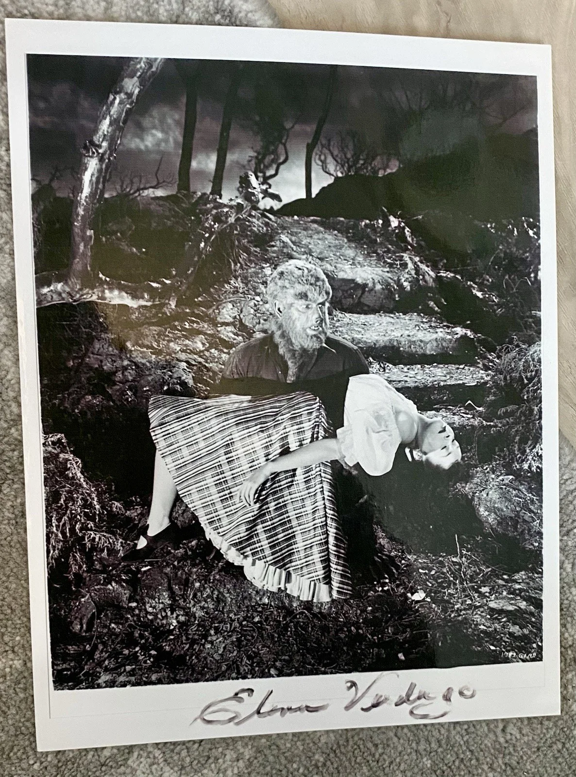 Multiple Actors — Classic horror Autograph Collection! House Of Frankenstein, Crawling Eye, More!, image 3