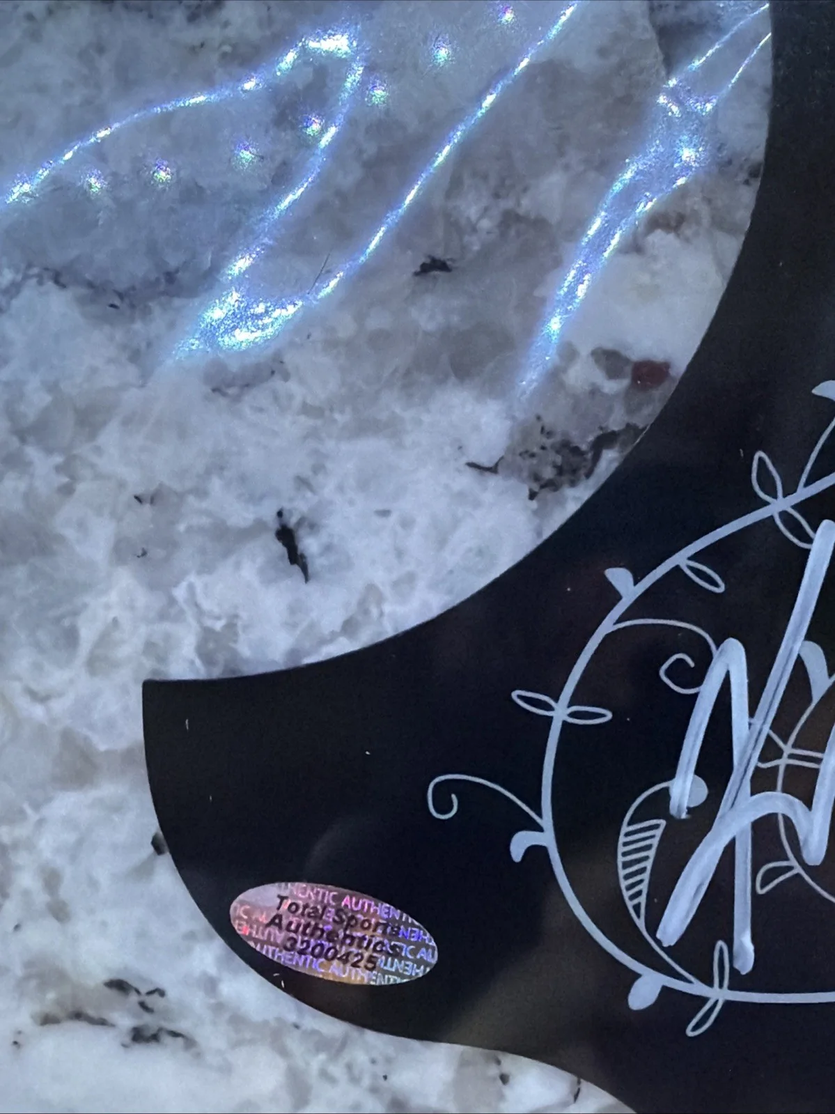 Kacey Musgraves SIGNED GUITAR PICKGUARD Hand Signed AUTOGRAPH WITH COA, изображение 2