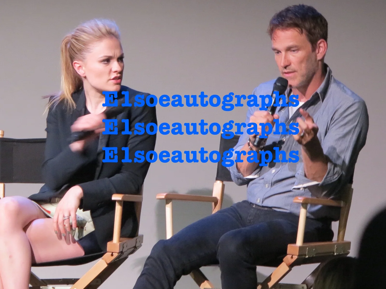 Stephen Moyer — Stephen Moyer signed True Blood 8x10 photo In Person. Exact Proof, изображение 3
