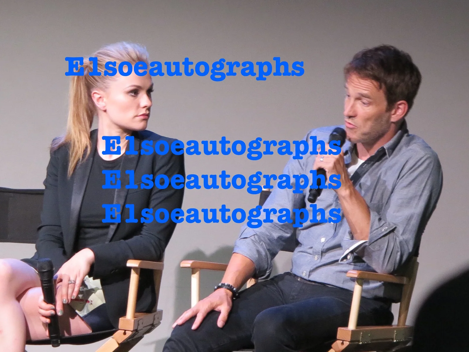 Stephen Moyer — Stephen Moyer signed True Blood 8x10 photo In Person. Exact Proof, изображение 5