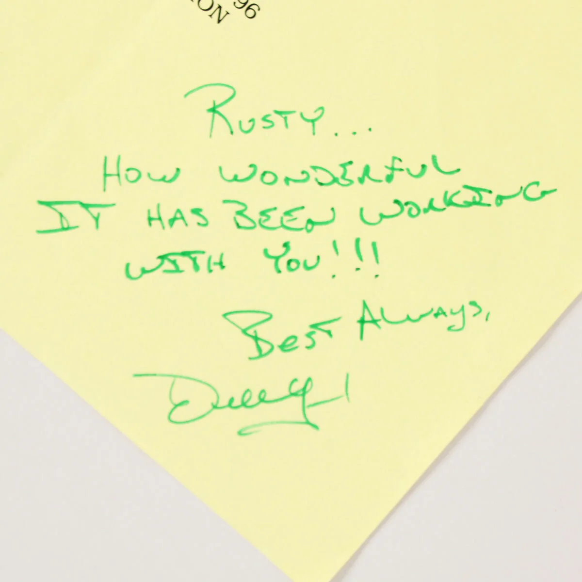 1997 Top of the World Cast Signed Script Page (7) Dennis Hopper, Sidney Furie..., изображение 4