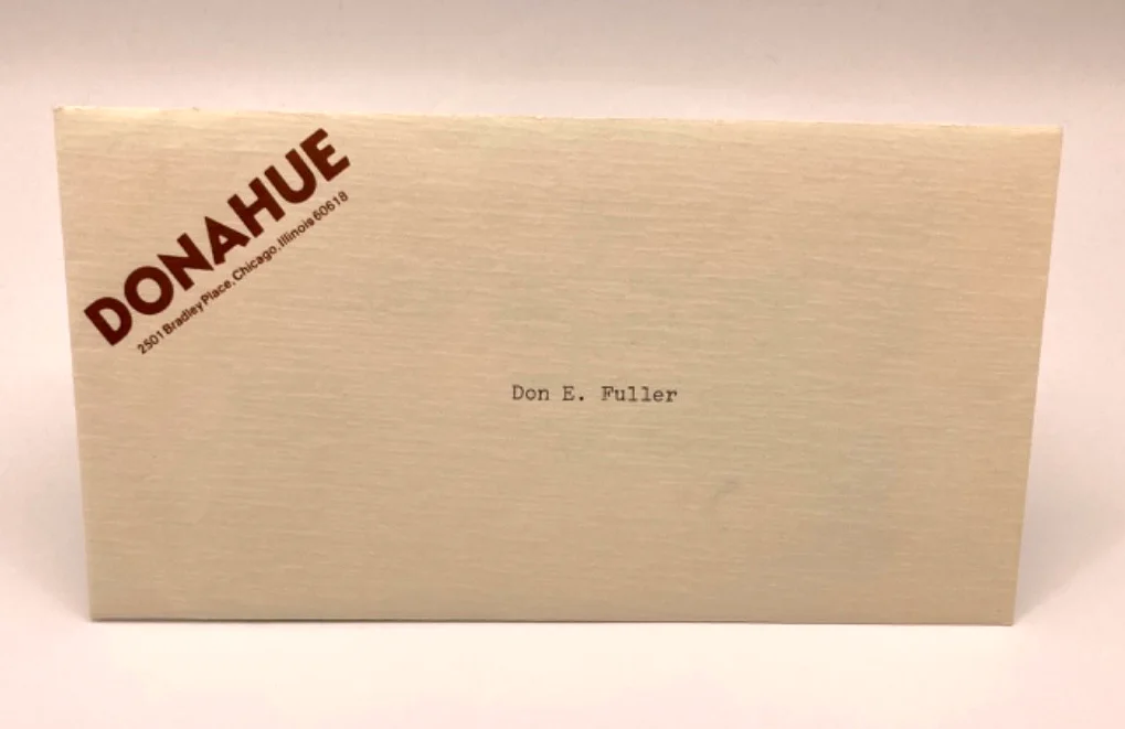 Phil Donahue — Phil Donahue Signed Letter 1980 + Autographed Book My Own Story talk show host, изображение 3