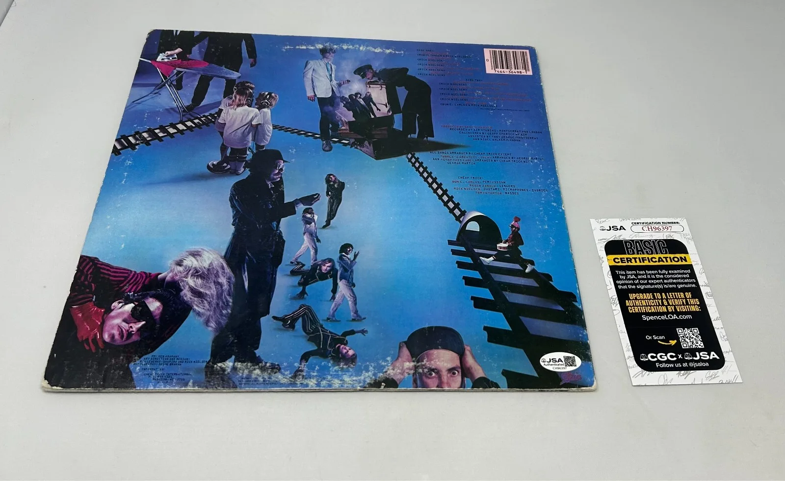 Cheap Trick signed All Shook Up Album JSA COA, image 2