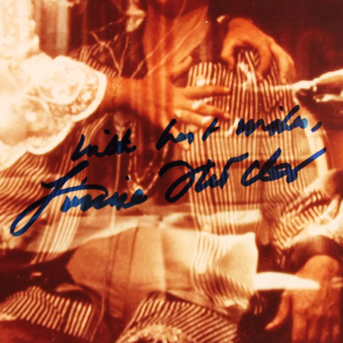 Louise Fletcher Signed Photo 8x10 Exorcist II: The Heretic - COA JSA, image 2