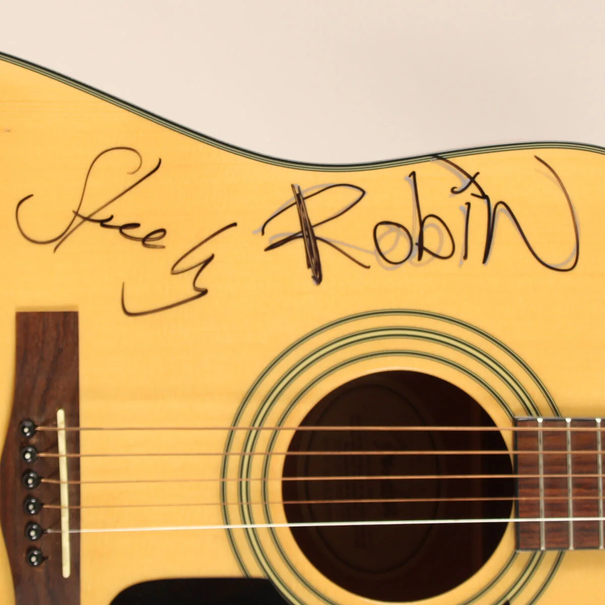 Chris Daughtry Signed Acoustic Guitar - COA JSA, image 4