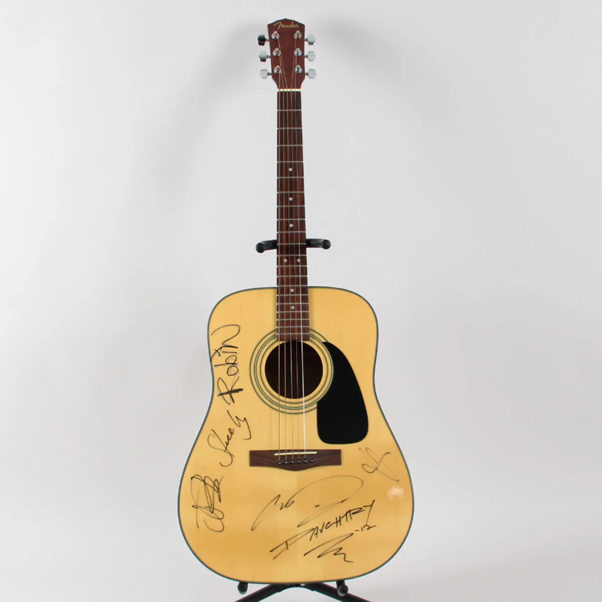 Chris Daughtry Signed Acoustic Guitar - COA JSA, image 5