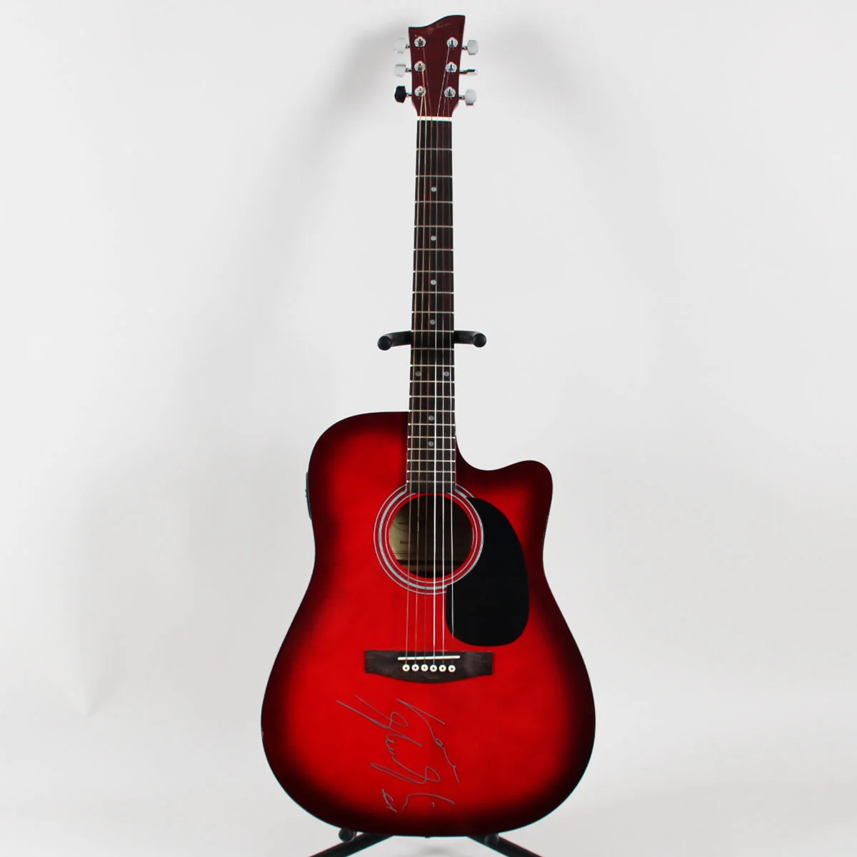 Sheena Easton Signed Acoustic Guitar - COA JSA, image 3