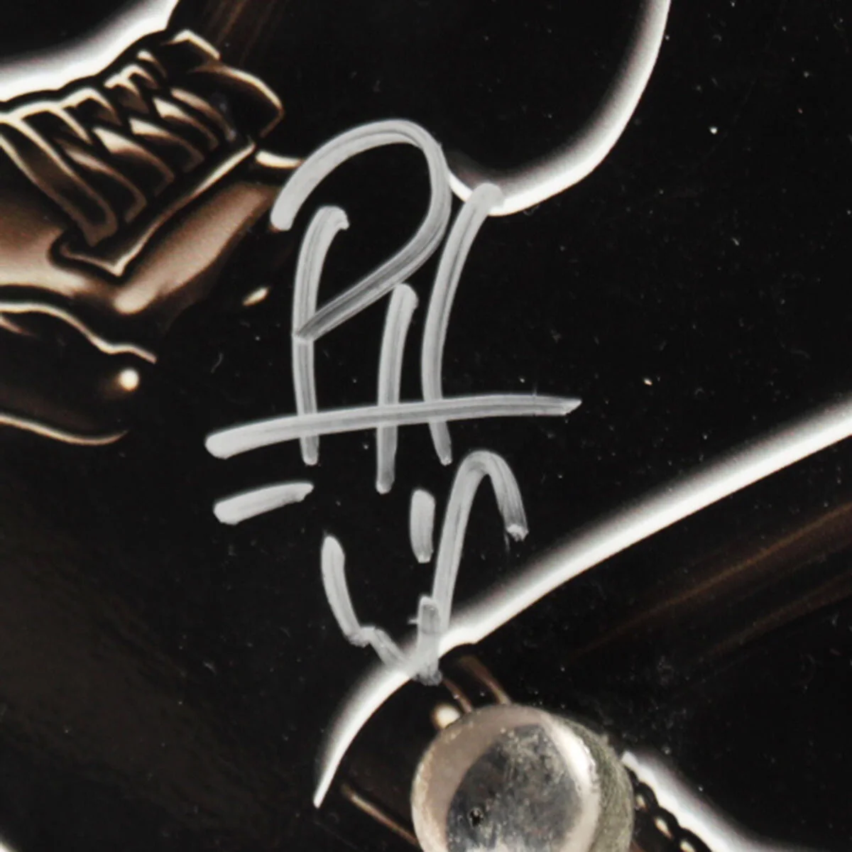 Jonathan Davis & Rob Zombie Signed Guitar Ibanez RG Series Custom Design - CO..., изображение 3