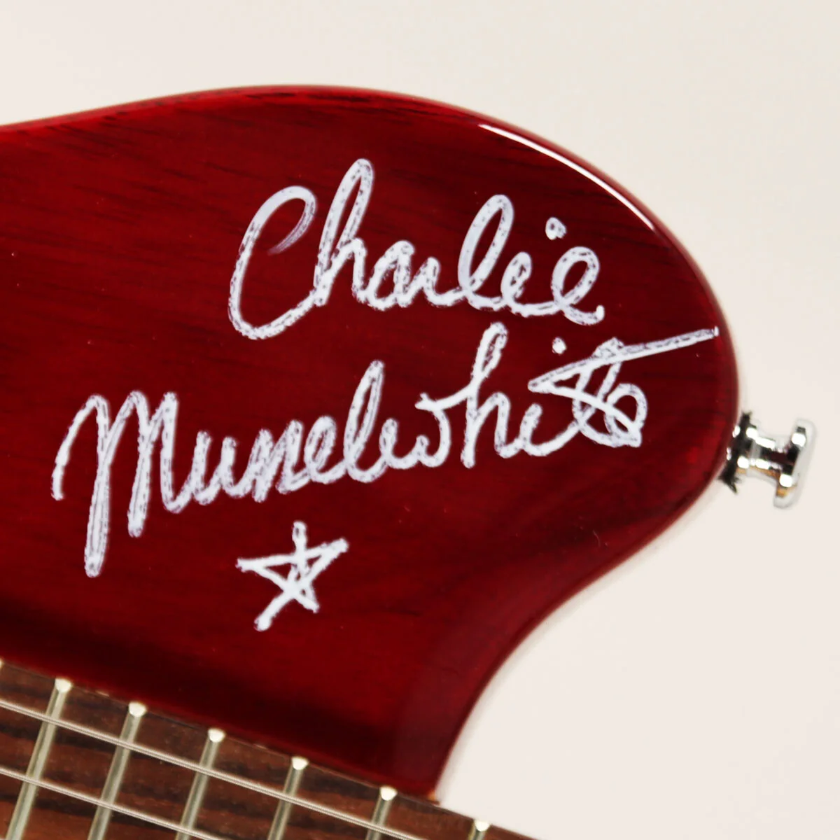 Walter Trout & Charlie Musselwhite Signed Guitar - COA JSA, image 2
