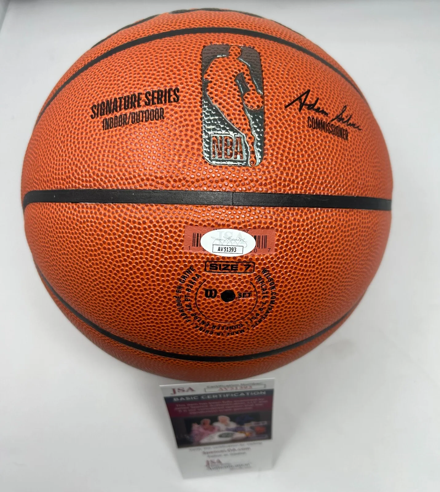 Ice Cube signed NBA Basketball N.W.A Big 3 JSA COA, image 2
