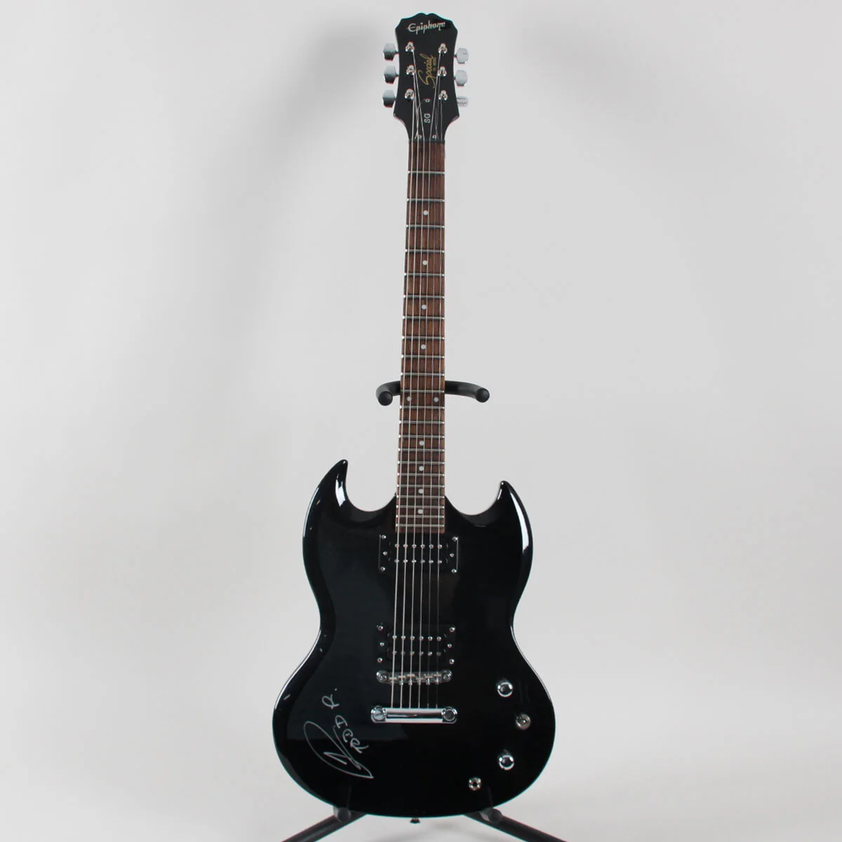 Todd Rundgren Signed Guitar Epiphone Special G - COA JSA, image 3