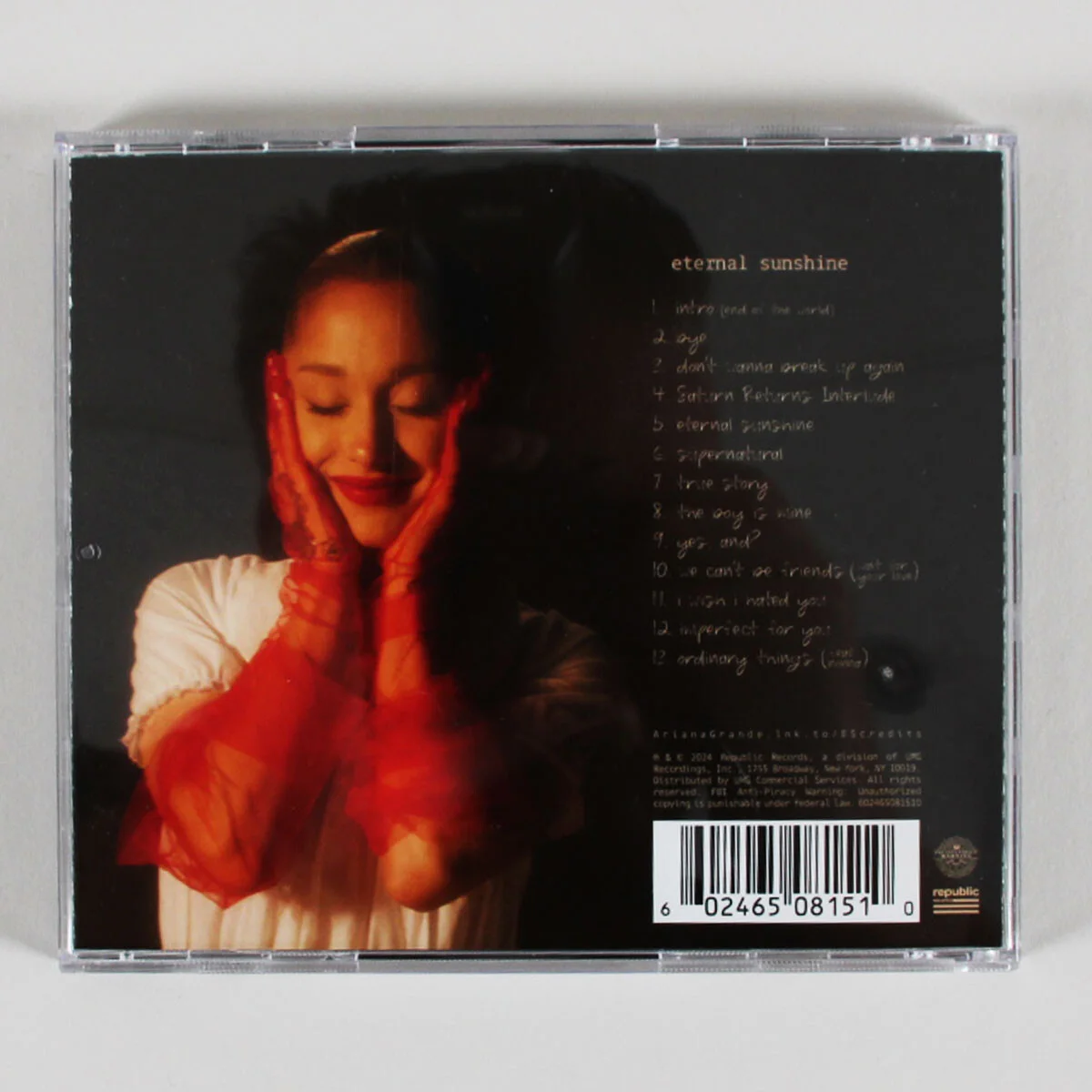 Ariana Grande Framed External Sunshine Signed CD with JSA COA and Full Signature, изображение 4