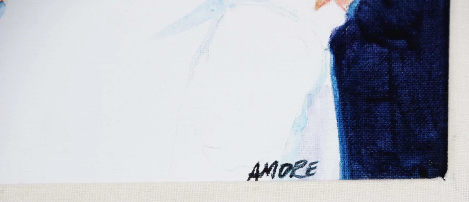 Joe DiMaggio Signed Painting w/Marilyn Monroe Display by Amore - COA JSA, image 3