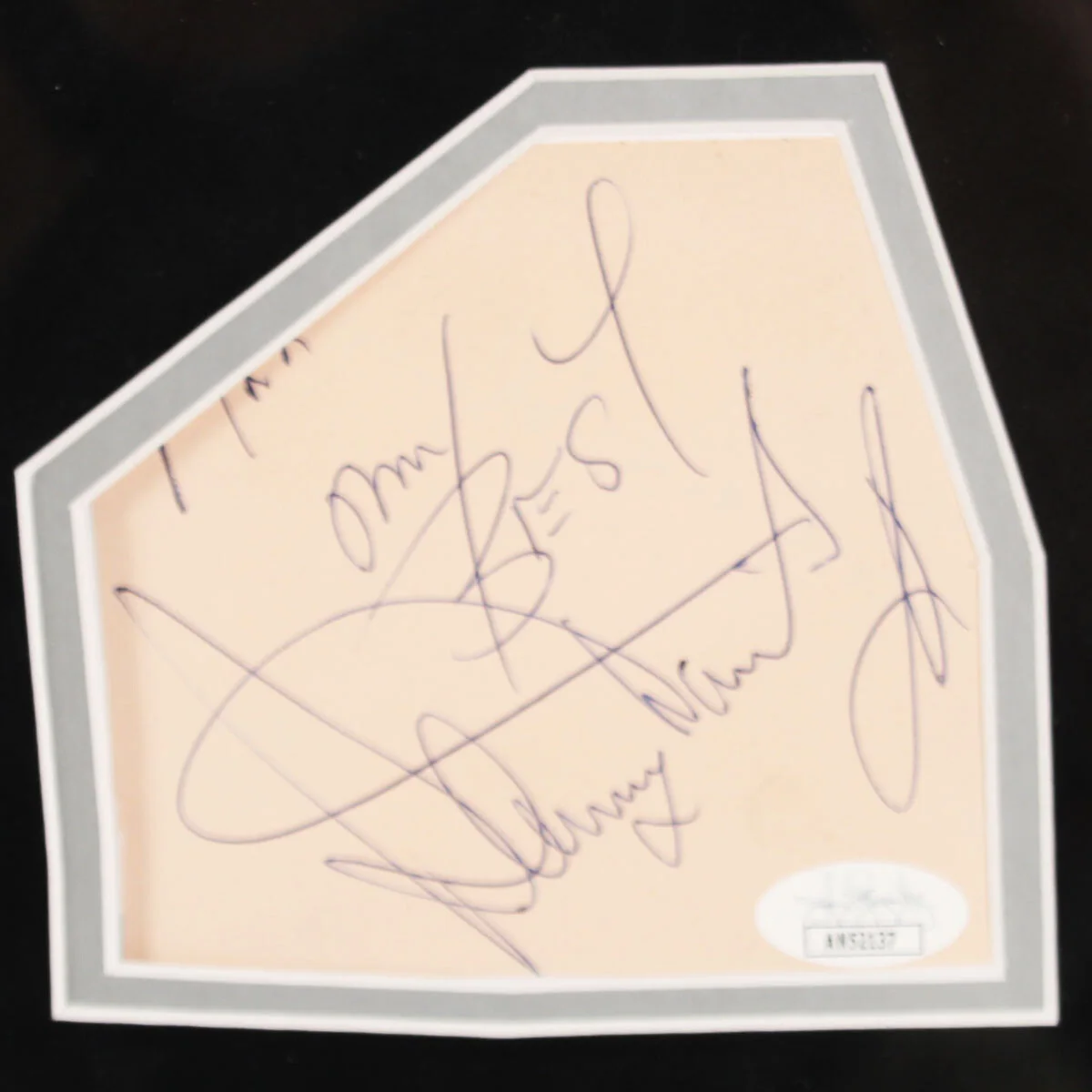 Rat Pack Signed Photo Display (5) Sinatra, Martin, etc. - COA JSA, image 4