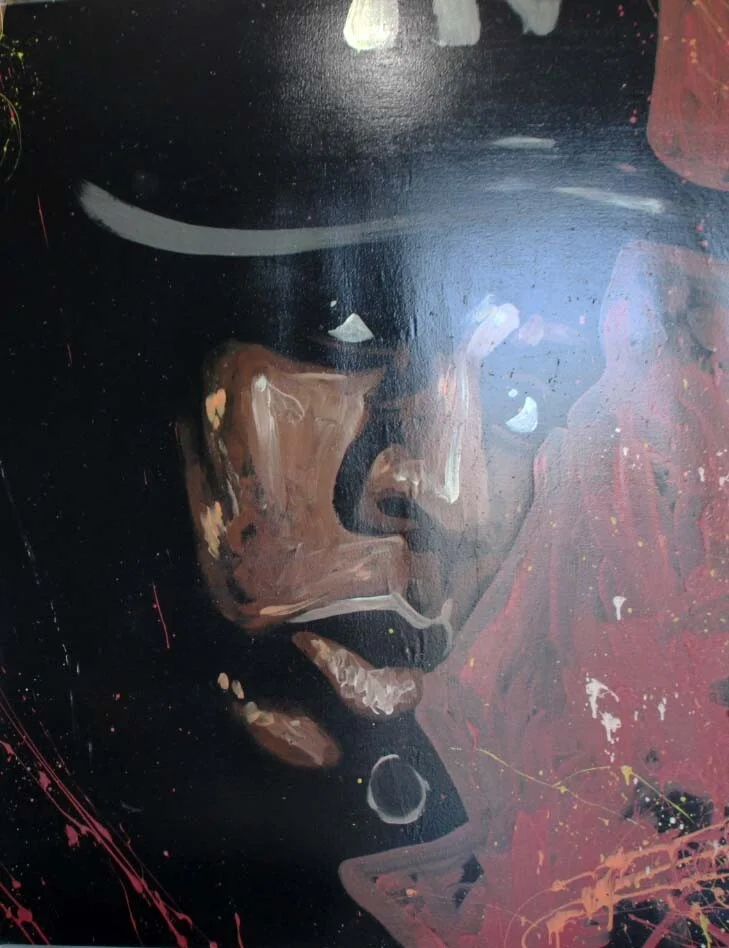 Jay-Z David Garibaldi Oil on Canvas 48" x 60" -COA Former NBA Player, изображение 2
