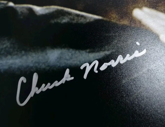 Chuck Norris — Chuck Norris Signed 16X20 "Return Of The Dragon" Photo JSA Certified, image 2