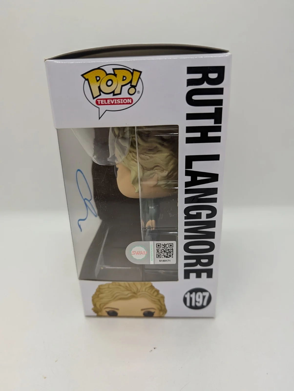 julia garner — Julia Garner Signed Ozark Ruth Langmore Funko Pop #1197 SWAU #2, image 2