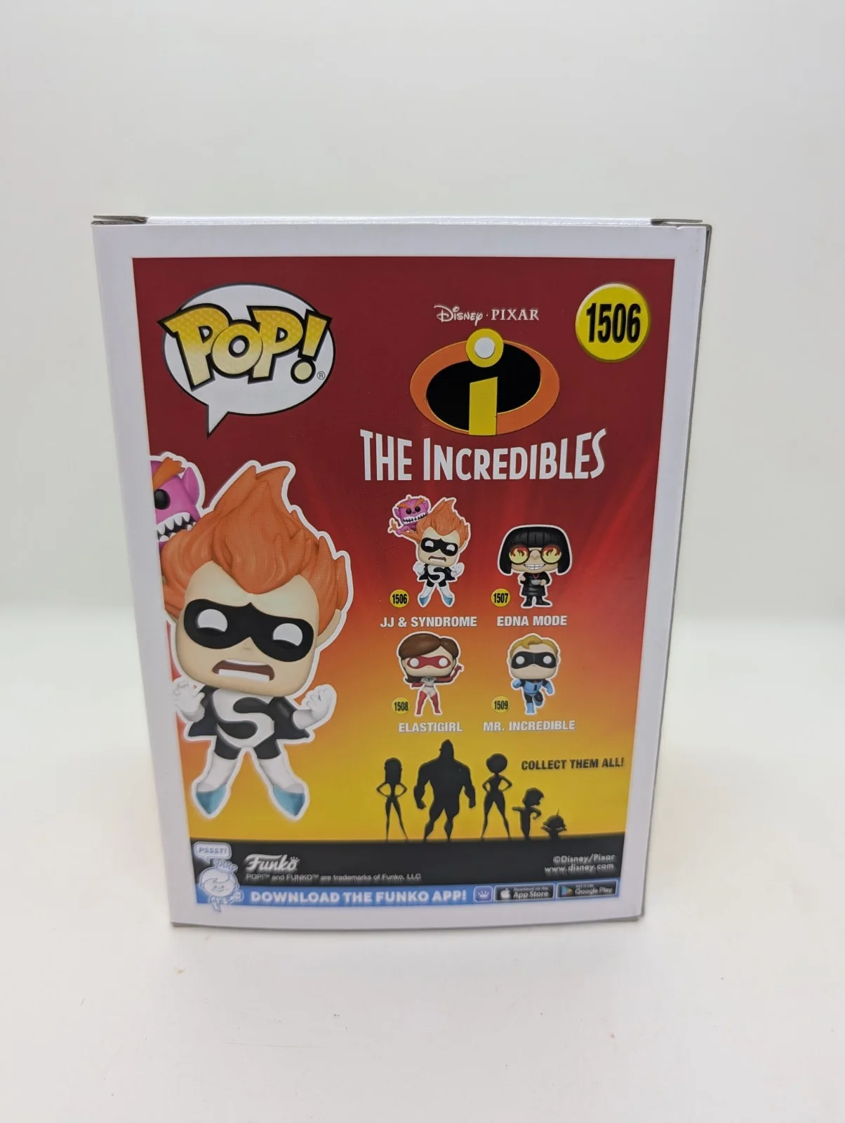 jason lee — Jason Lee SIGNED The Incredibles JJ & Syndrome FUNKO POP #1506 SWAU, изображение 3