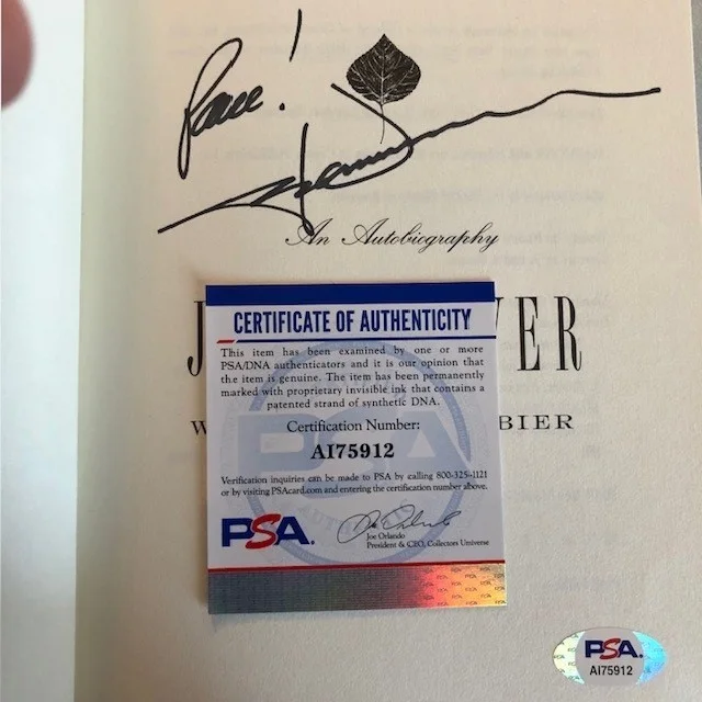 John Denver — John Denver Autograph 'Take Me Home' Book - Folk Rock Icon PSA COA - Excellent!, изображение 3