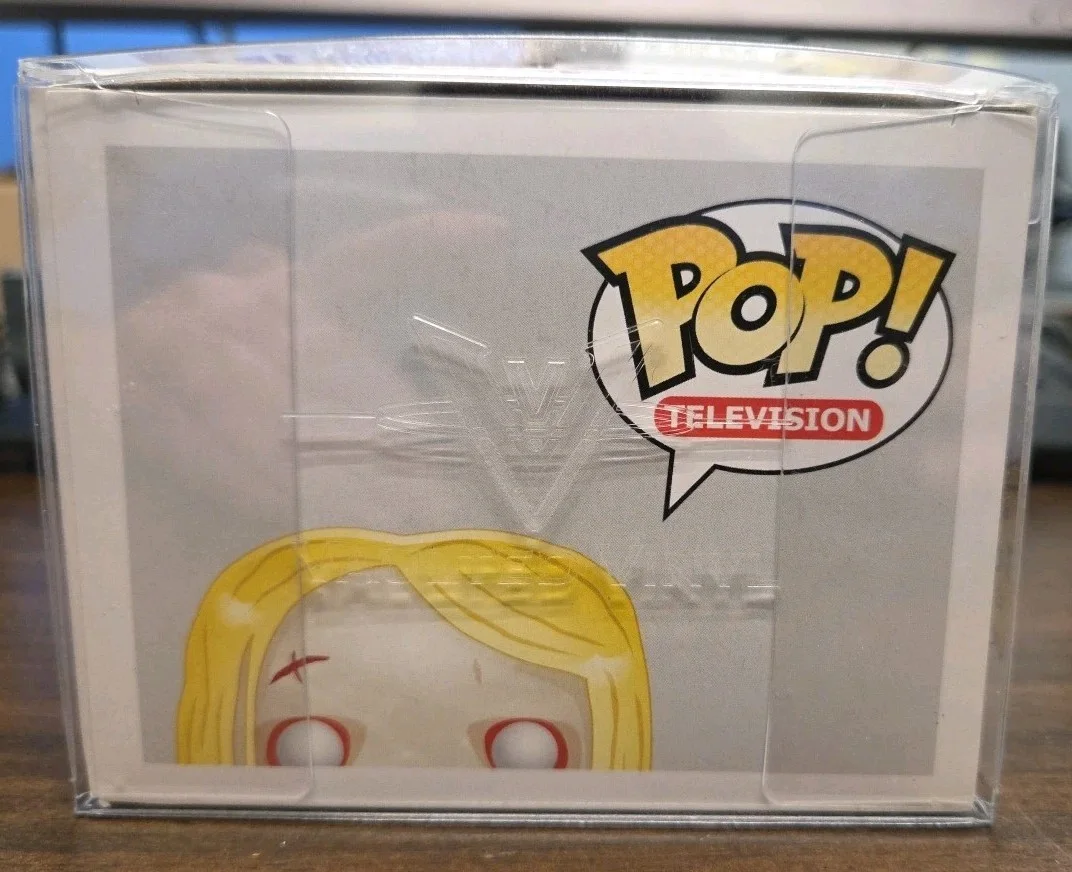 Addy Miller Signed Teddy Bear Girl Funko Pop Walking Dead COA Autograph, image 5