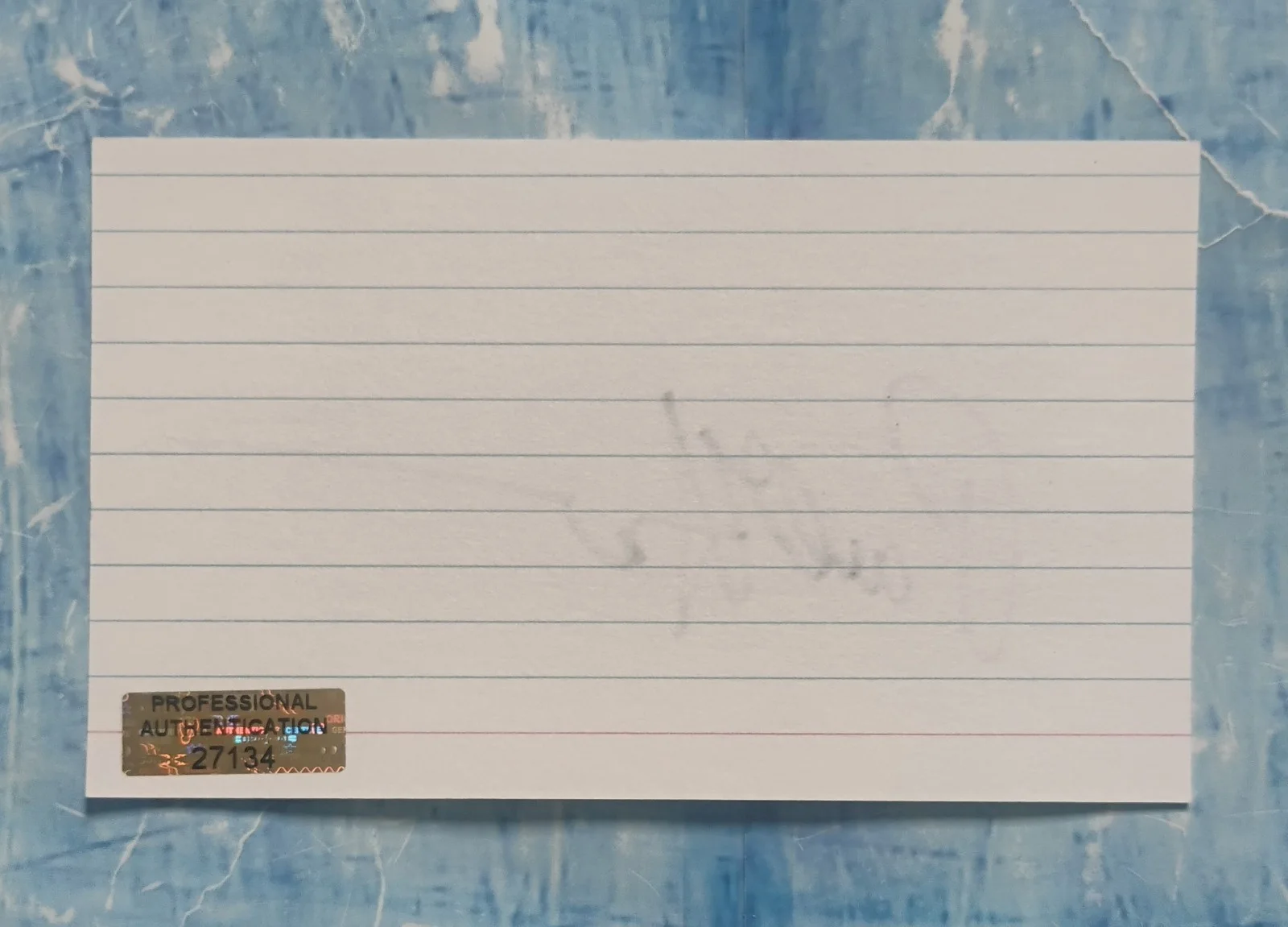 Paul Hogan Hand Signed Autograph Index Card COA Crocodile Dundee NO US TARIFFS, изображение 4
