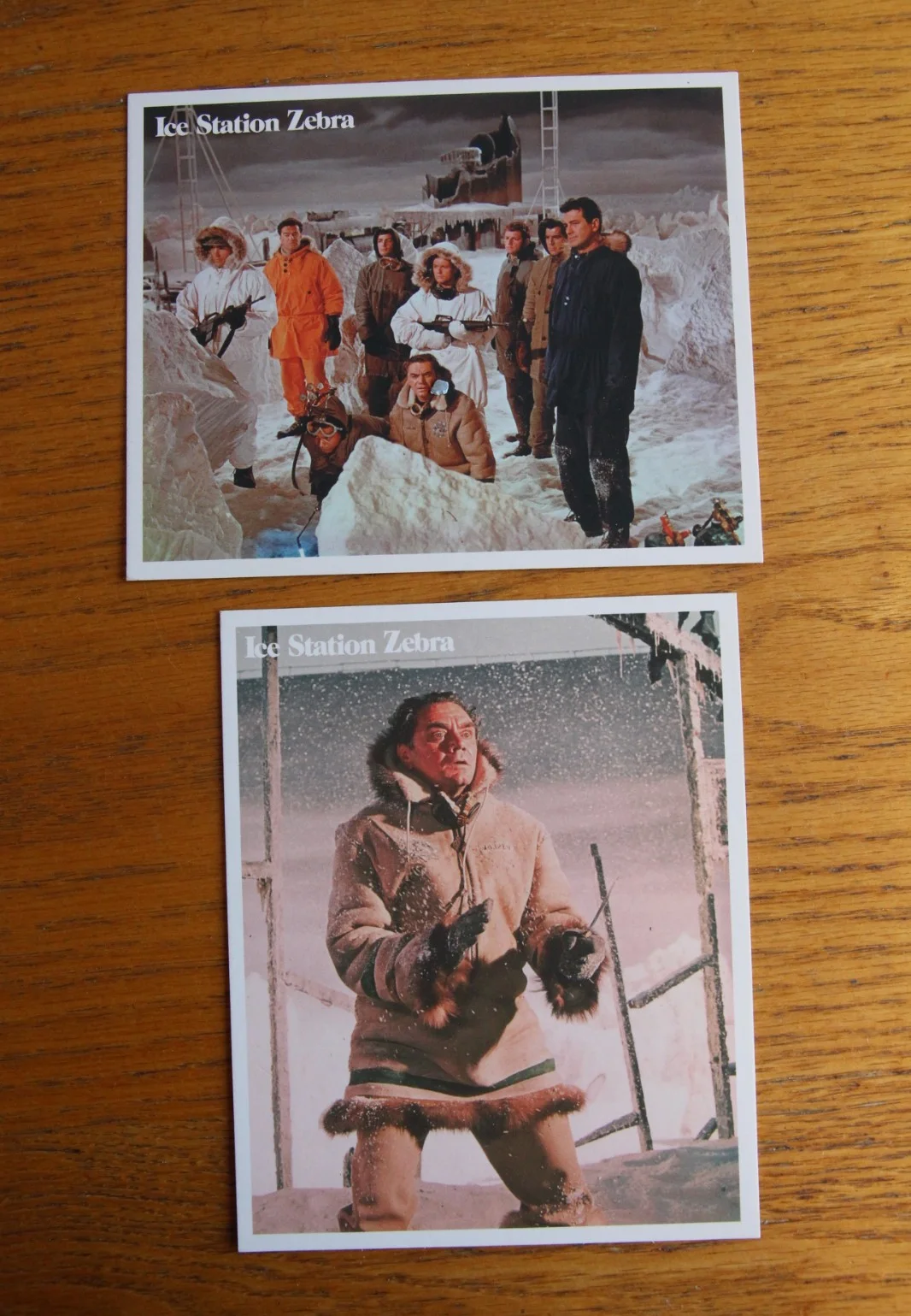 ICE STATION ZEBRA Rock Hudson movie- set of 4 promotional Picture/lobby Cards, изображение 3