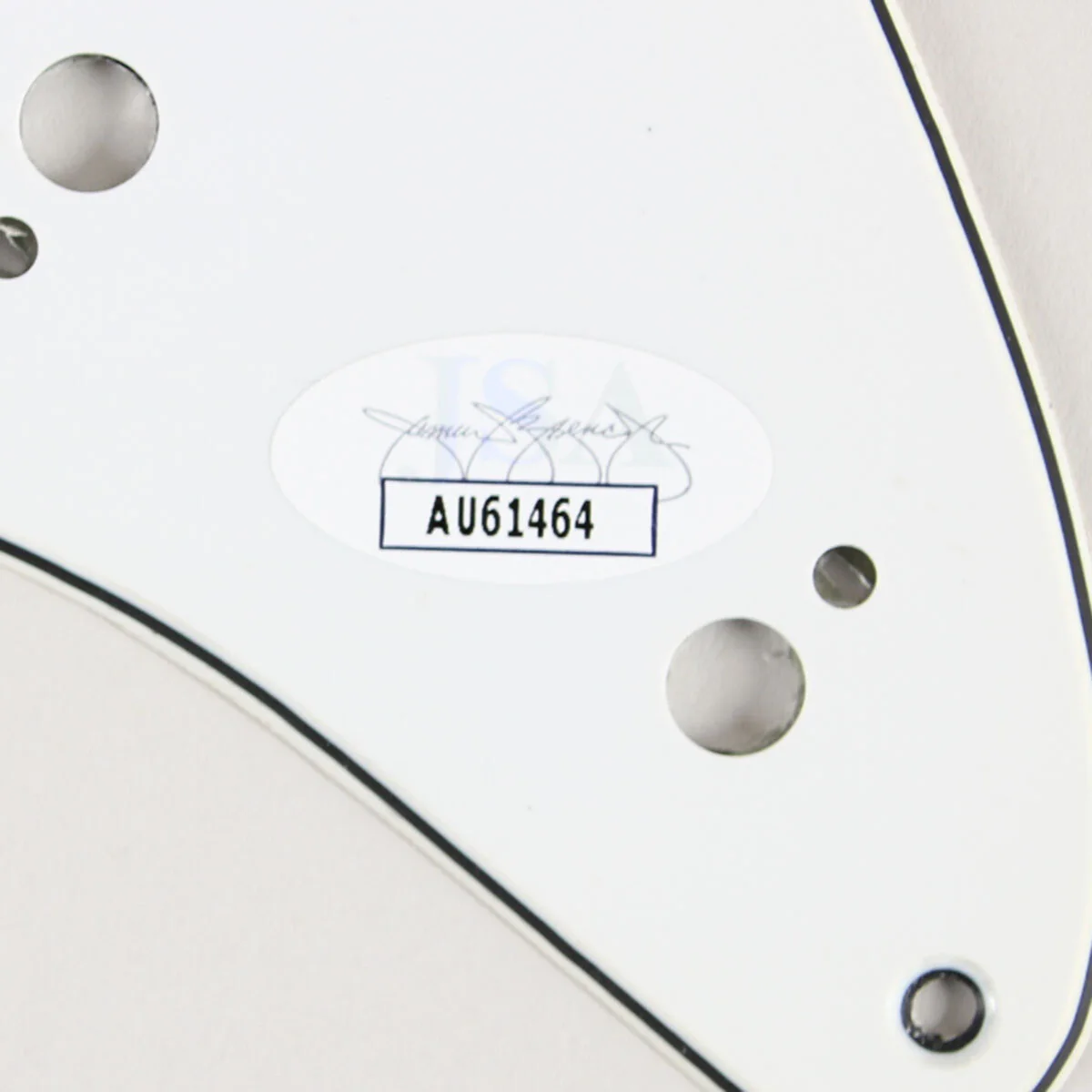 Exodus & Anthrax Band Signed Pickguard - COA JSA, image 5