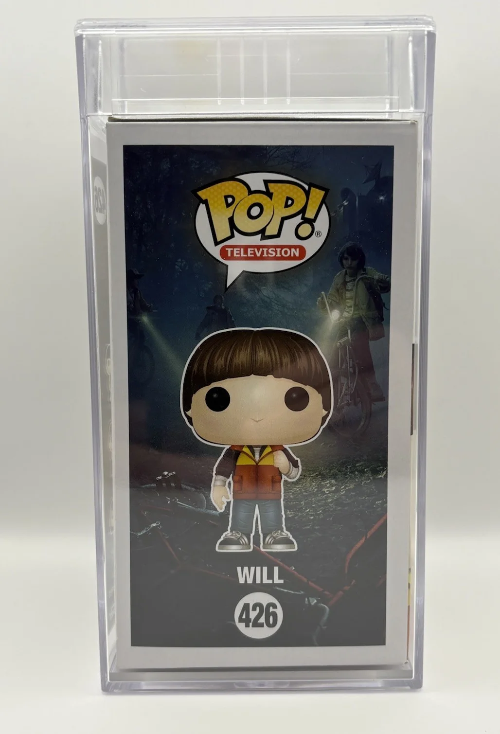 Noah Schnapp — Noah Schnapp Signed Autographed Will Stranger Things Funko POP Vaulted PSA Encap, image 5