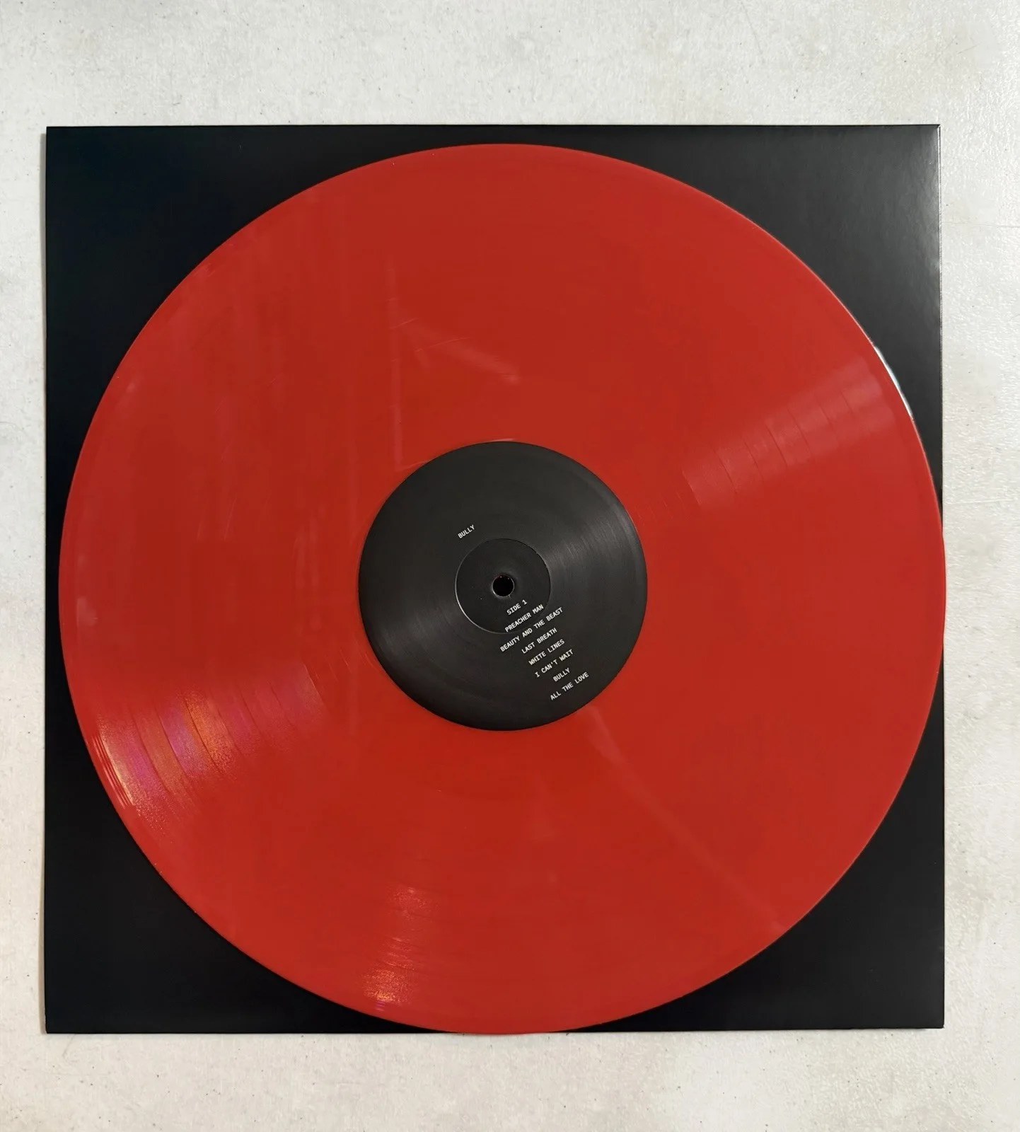 Kanye West Bully Vinyl SIGNED RED LIMITED EDITION - SOLD OUT, image 2