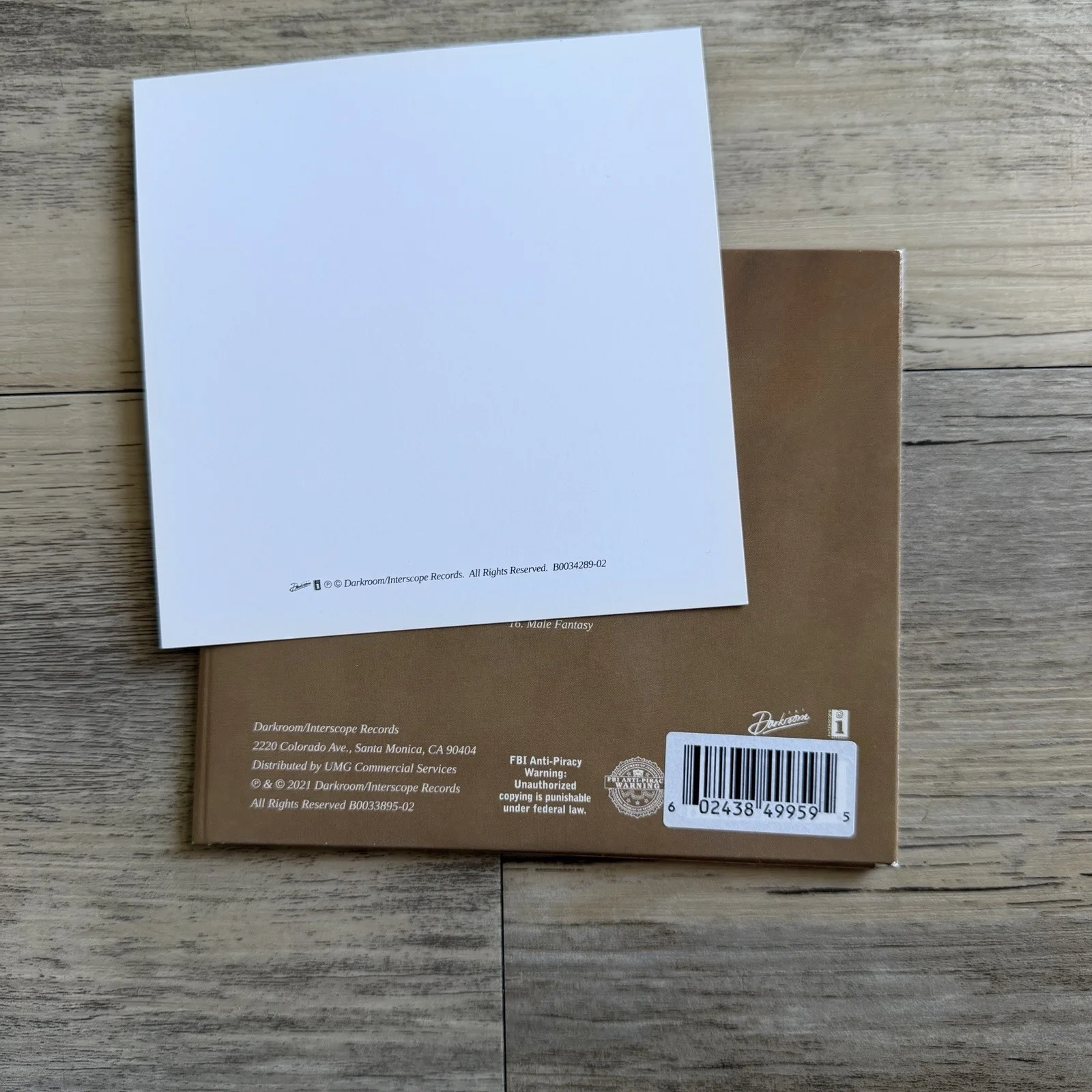Billie Eilish Happier Than Ever Signed Cd Indie Exclusive, image 3