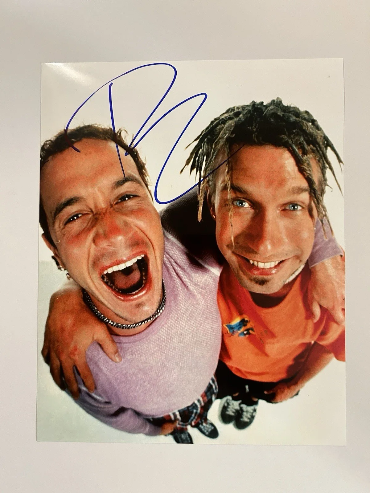 Pauly Shore — The Weasel Pauly Shore Signed 8x10 Photo Proof Pic Bio-Dome Movie