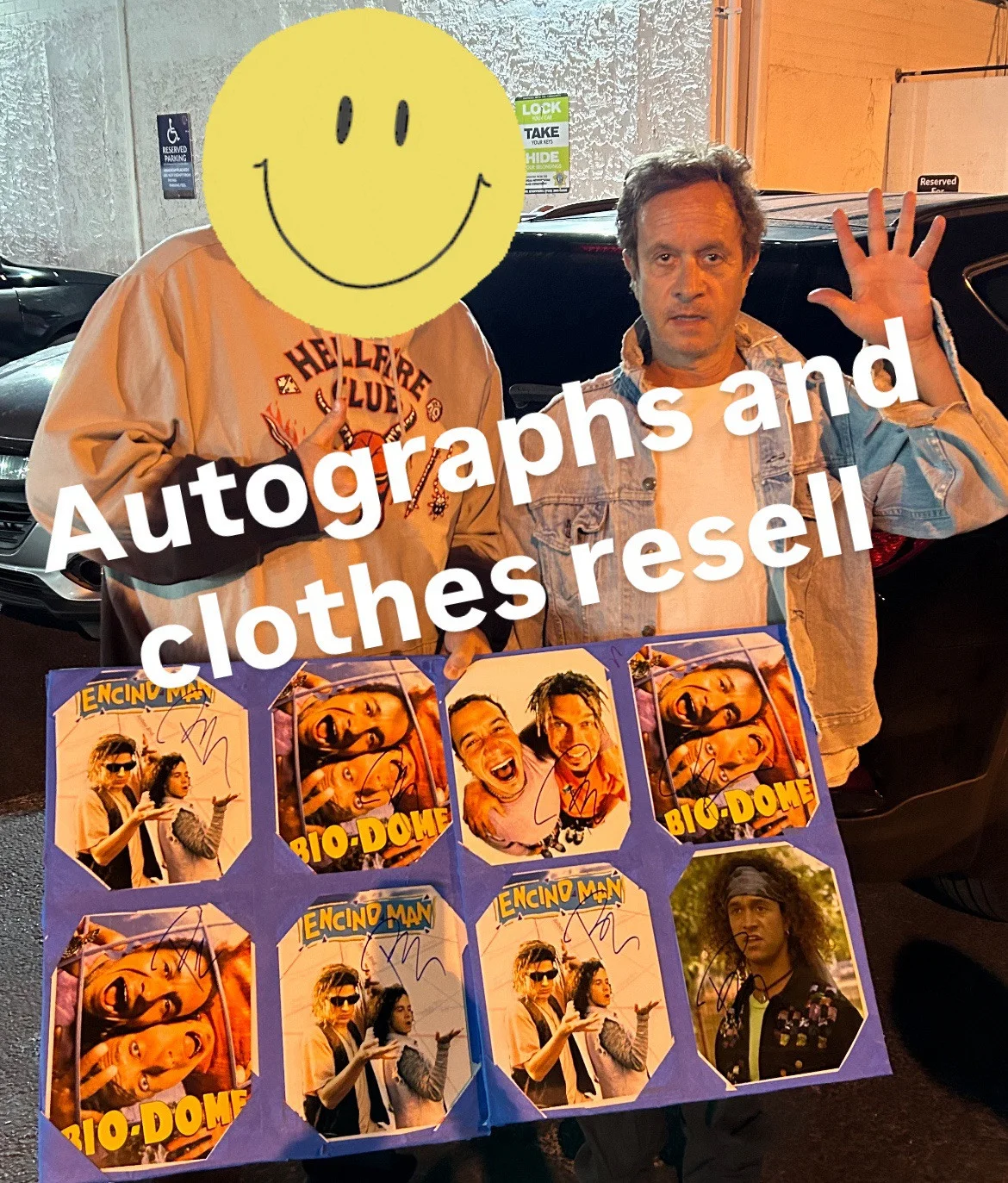 Pauly Shore — The Weasel Pauly Shore Signed 8x10 Photo Proof Pic Bio-Dome Movie, изображение 3