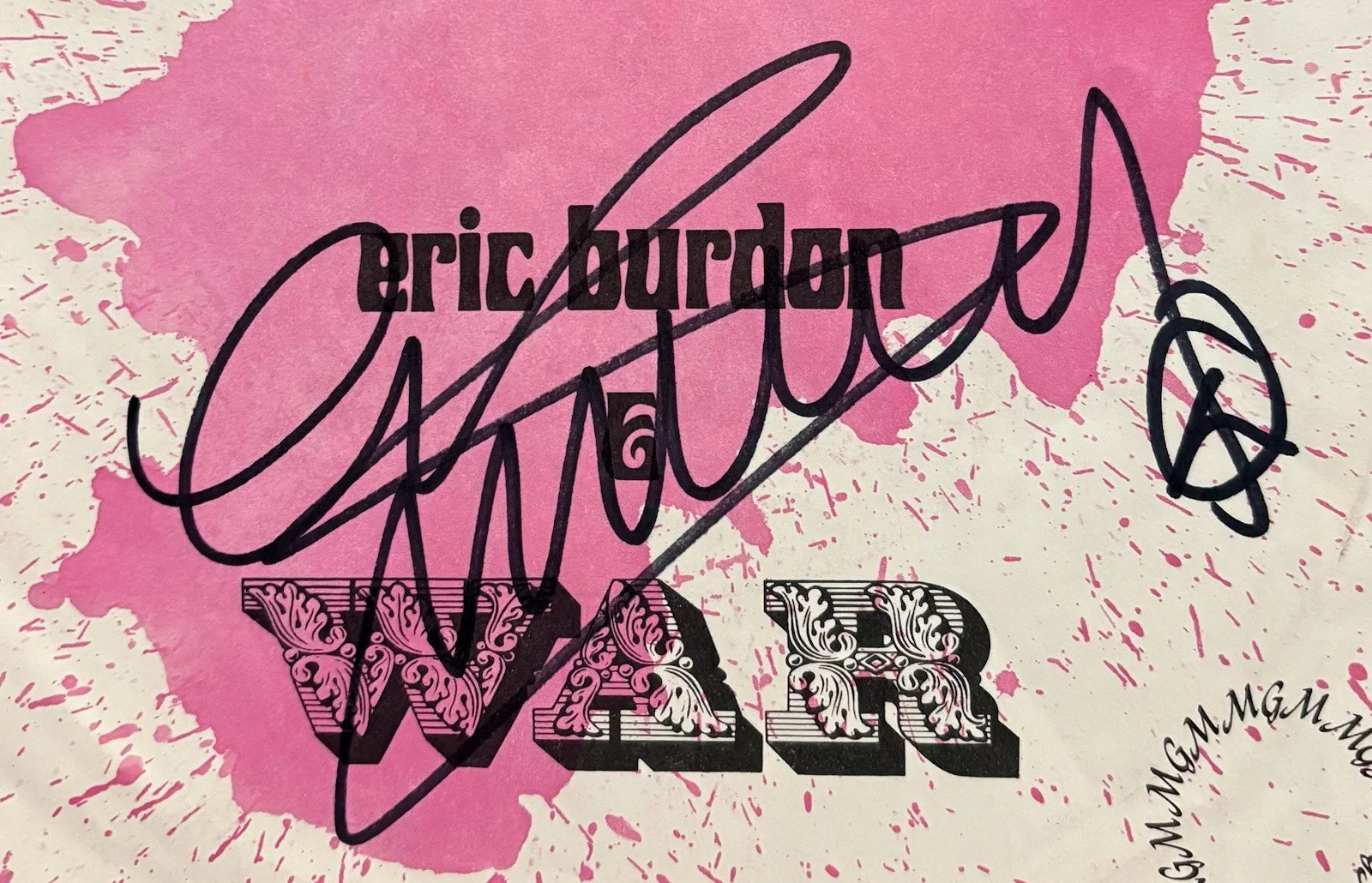 Eric Burdon Animals Lead Singer Signed 45 Sleeve Spill the Wine, War W/COA, изображение 5