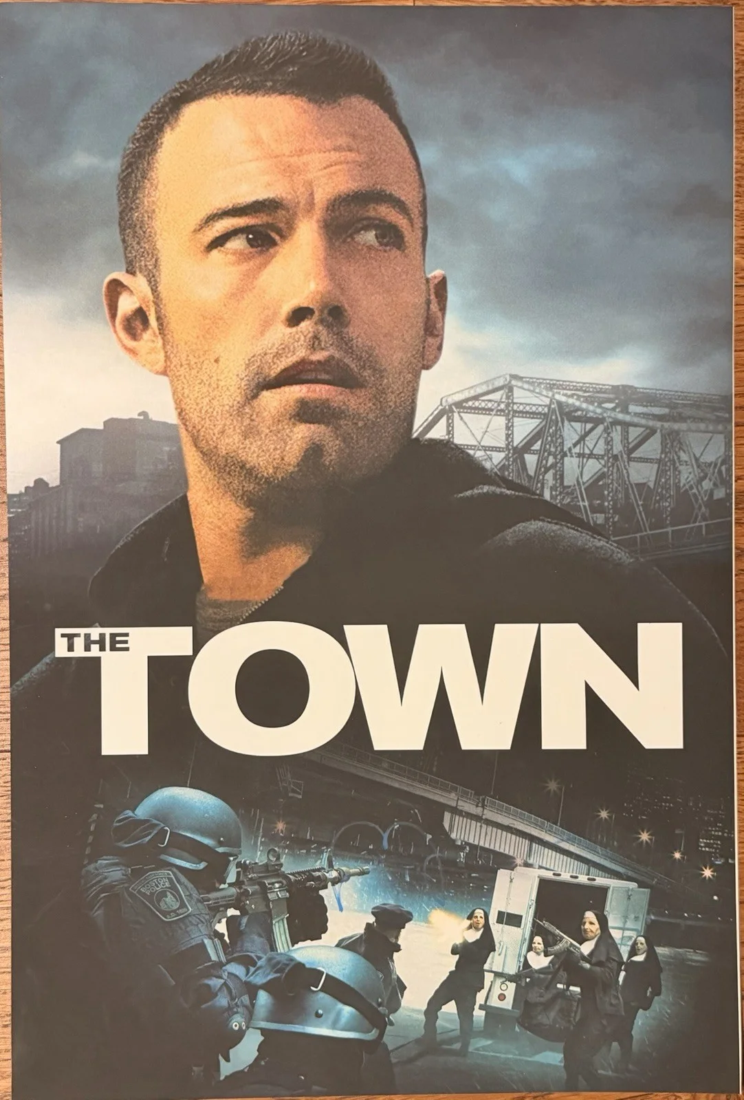 Ben Affleck Signed The Town 12x18 Poster Photo EXACT PROOF, изображение 3