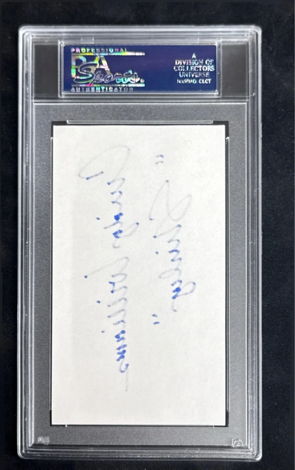 Cindy Williams — Cindy Williams Signed 3x5 Index Card 'Shirley' PSA 84034722, изображение 3