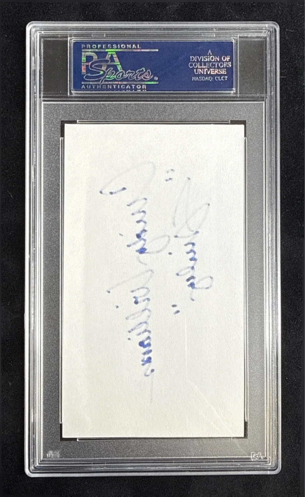 Cindy Williams — Cindy Williams Signed 3x5 Index Card 'Shirley' PSA 84034742, изображение 3