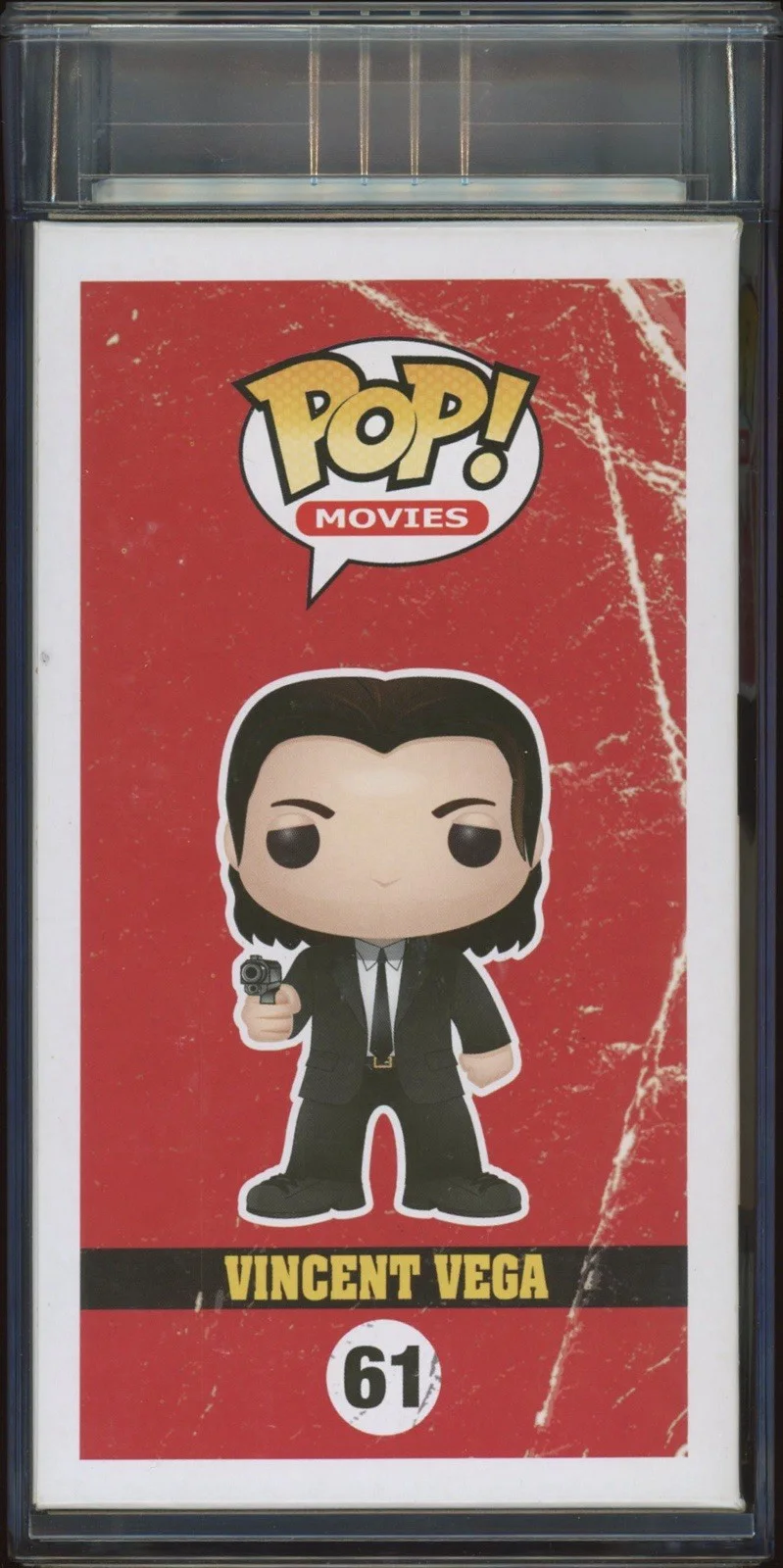 John Travolta Autographed Vincent Vega Pulp Fiction Signed Funko Pop JSA & PSA, image 5