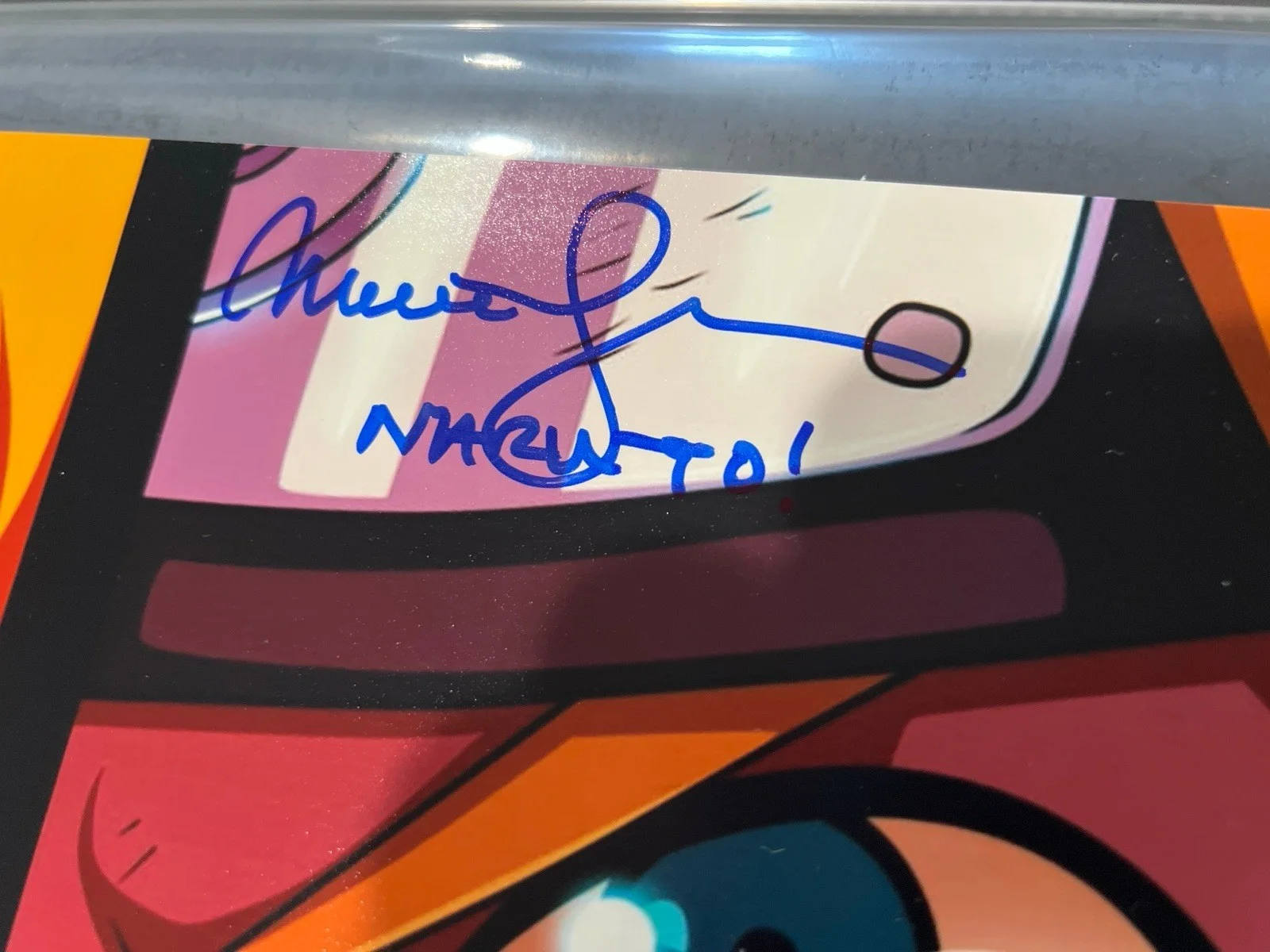 Maile Flanagan Signed Naruto 11x14 Beckett Witness Auto “My Ninja Way”, изображение 3