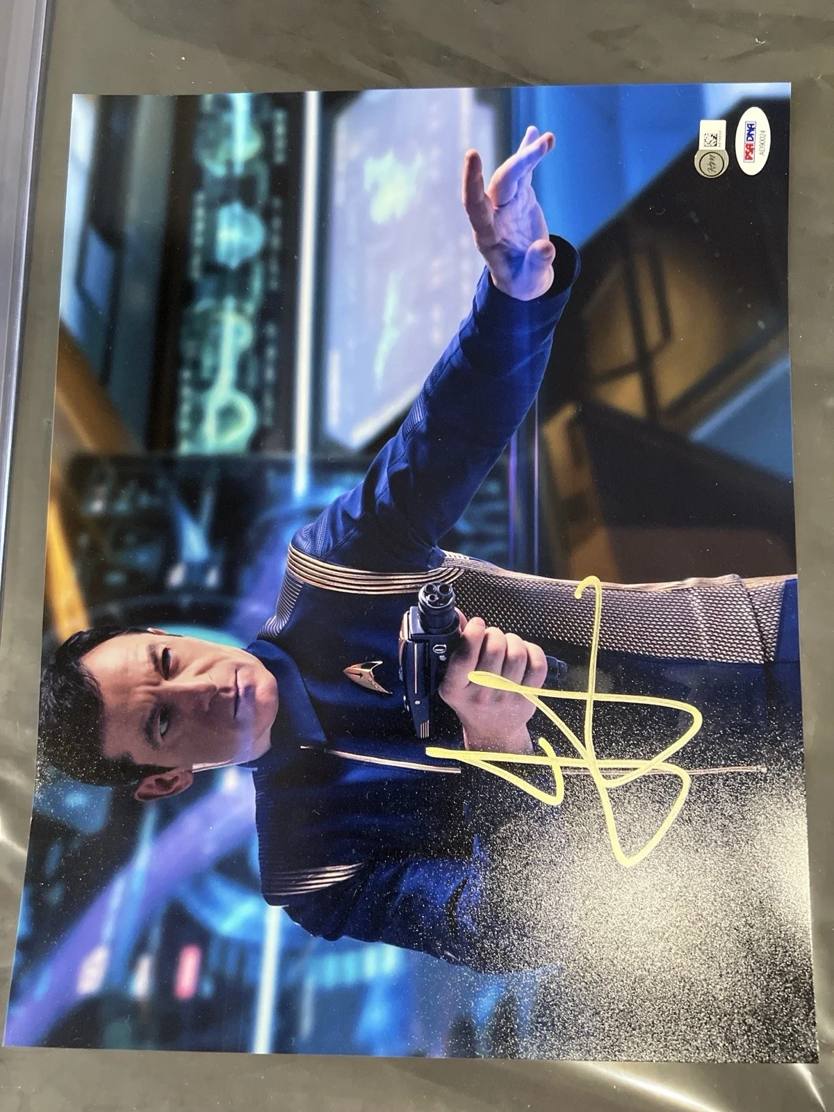 Jason Isaacs — Jason Isaacs Signed Star Trek Discovery 11x14 Photo PSA DNA COA Lorca