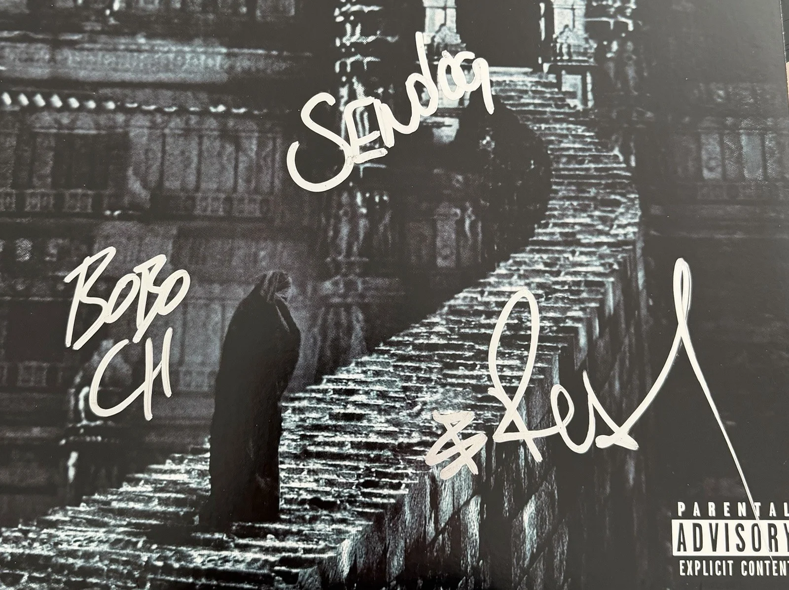 CYPRESS HILL SIGNED TEMPLES OF BOOM VINYL B-REAL + SENDOG + BOBO w/JSA COA!, изображение 3